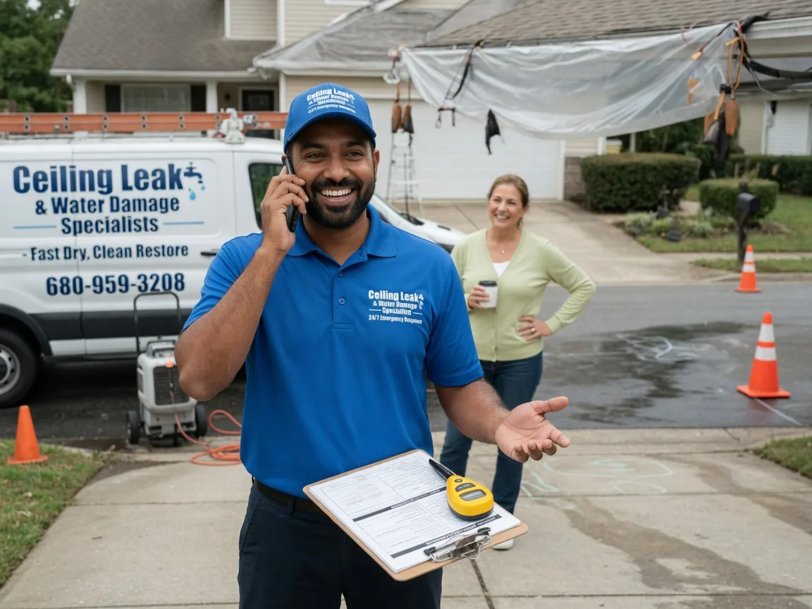 Ceiling Leak Cleanup Hot Springs, AR FAQs